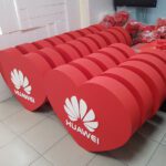 Huawei Kalpli Logo Strafor Reklam Ürünü